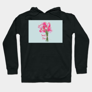 Sweet Peas bouquet Hoodie